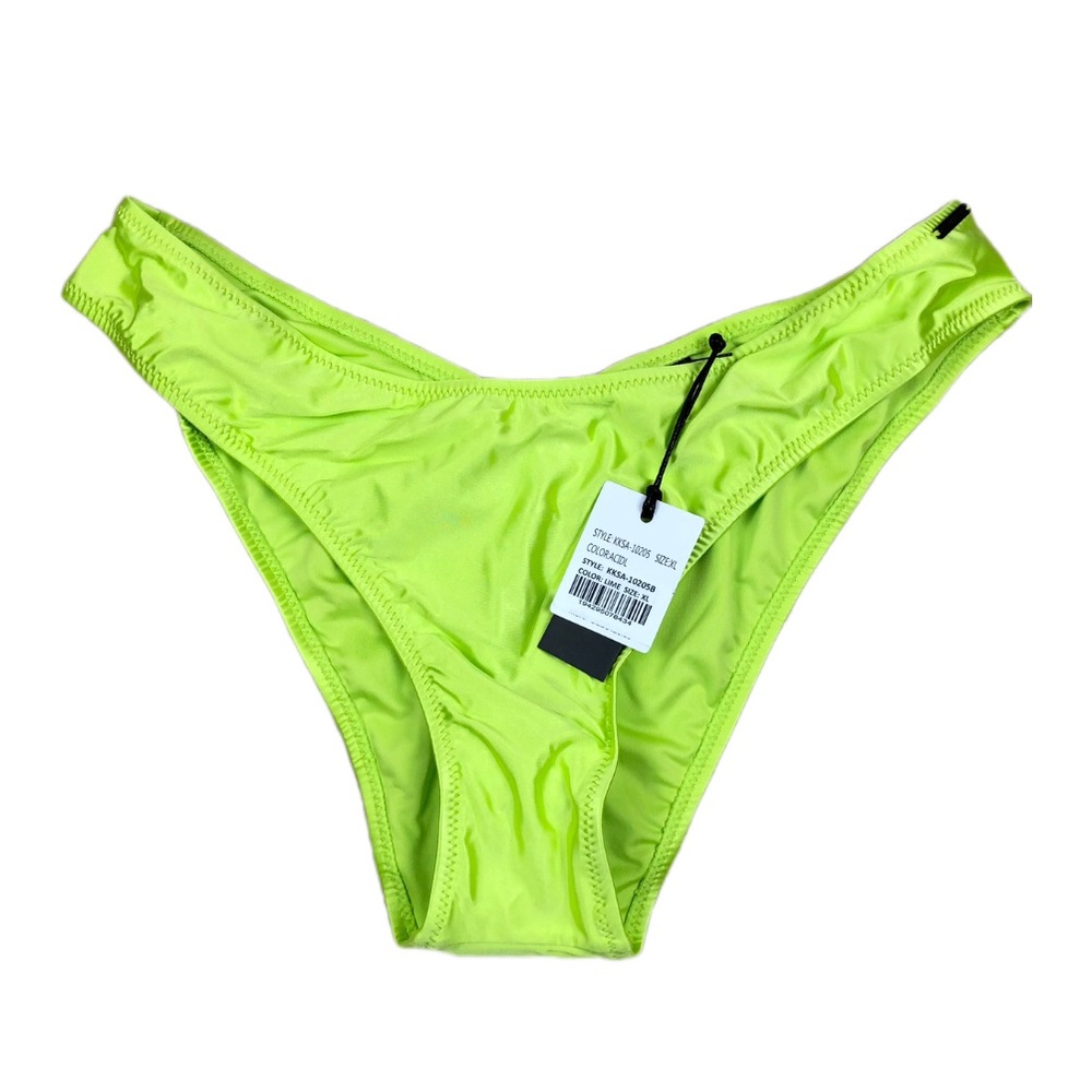 NWT Kendall And Kylie O-Ring Cheeky Bikini Bottoms